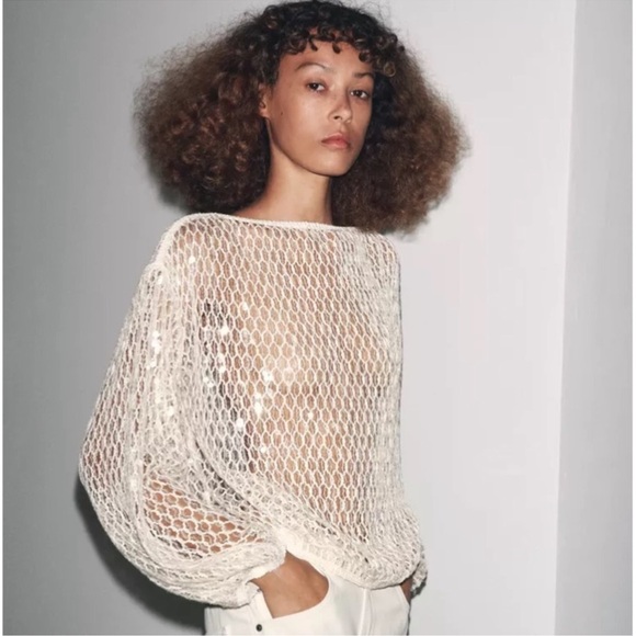 Zara sequin top - Picture 14 of 16